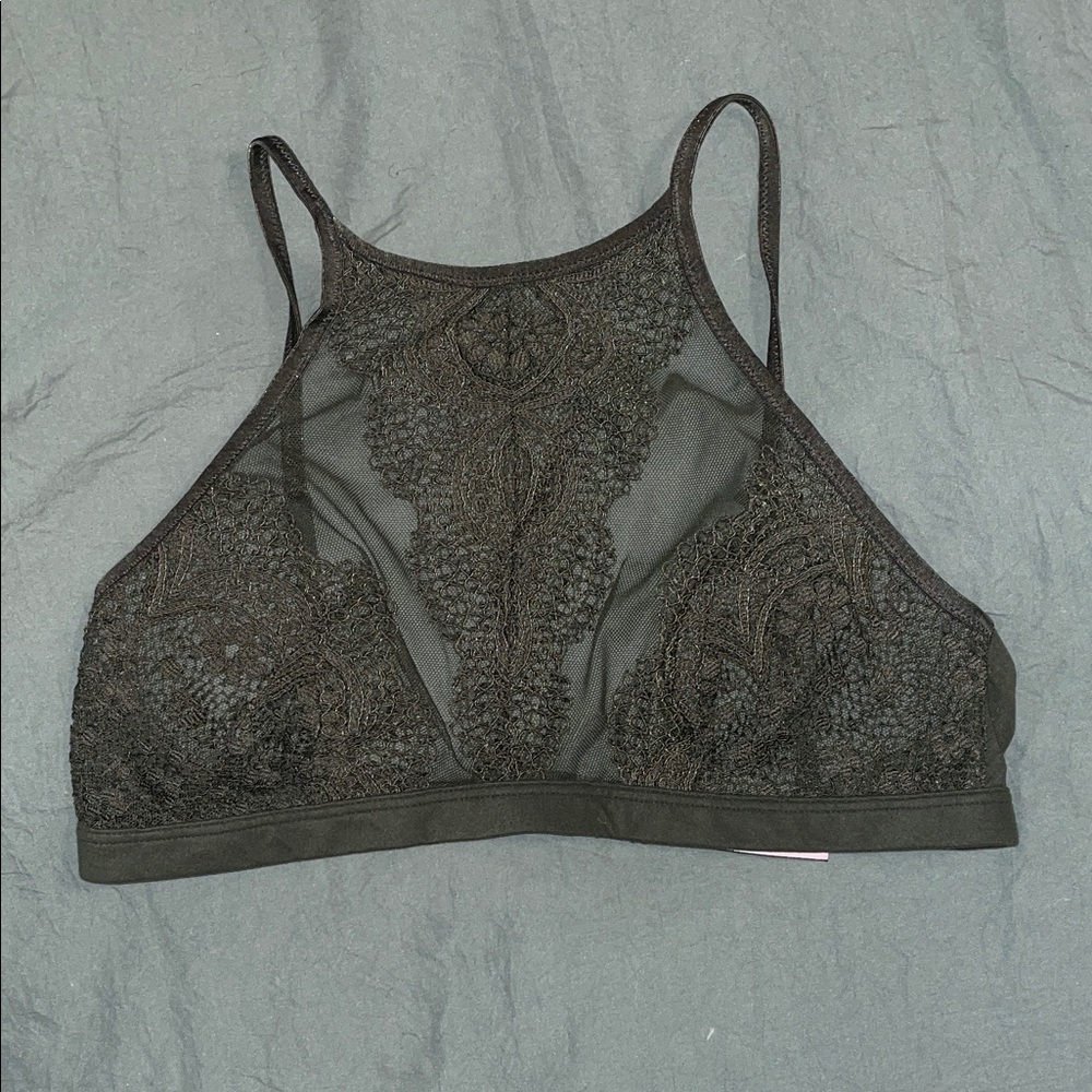 Green Lace Bralette